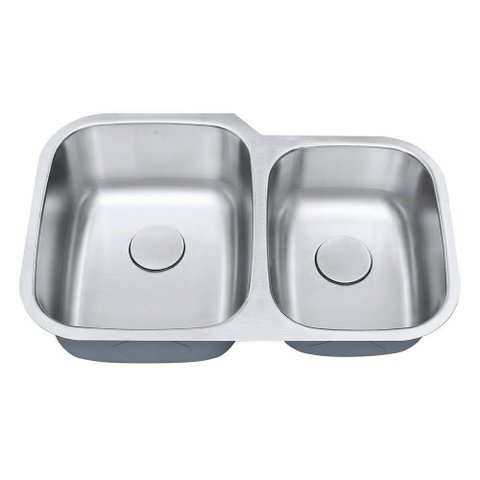 Cuba de Cozinha Aço Inox 1mm Escovado C201 81,3x52,7x22,8 Cm