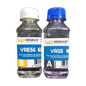 Resina Epóxi Rígida + Endurecedor Vrg5 145g Baixa Espessura