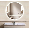 Espelho Orgânico Decorativo Lapidado com Led 80x80 Cm E08 para Sala, Quarto, Banheiro, 6000k 110v - 2