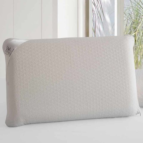 Travesseiro 50x70 cm Latex Touch Altura 18 cm Kacyumara