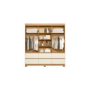 Ver imagem 3 de Guarda Roupa Casal com Espelho 6 Portas 6 Gavetas Milano Albatroz Móveis