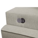 Ver imagem 6 de Sofá Retrátil 260cm com Kit Entrada USB 4 Lugares Moon 2321 