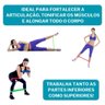 Kit Faixas Elásticas Multiuso Pilates, Yoga, Musculação - 4