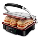 Ver imagem 1 de Sanduicheira Mondial Press Grill 180° Red Ceramic Preto/inox 2000w 220v - Pg-02