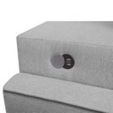 Ver imagem 6 de Sofá Retrátil 260cm com Kit Entrada USB 4 Lugares Moon 2323 