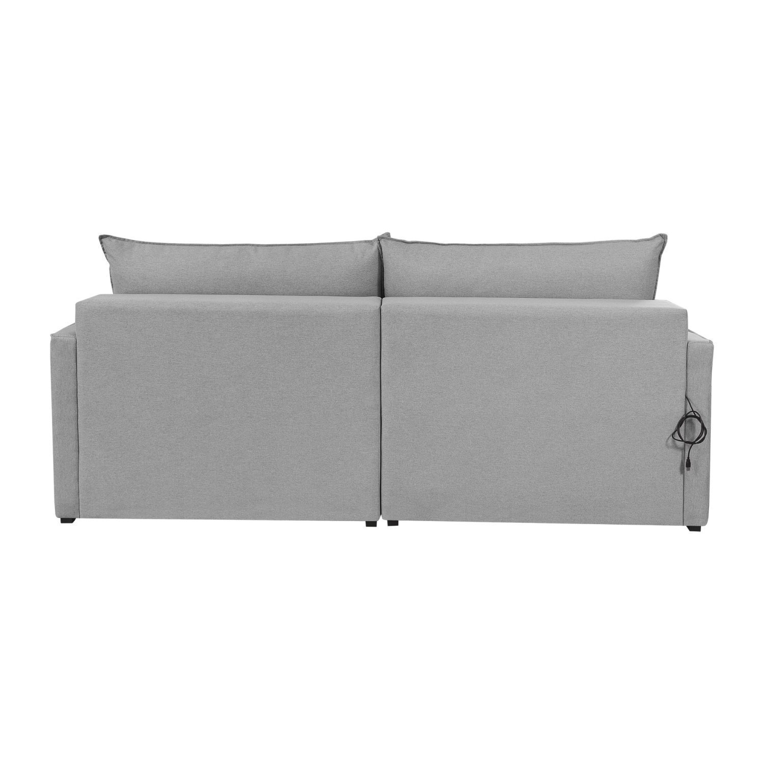Sofá Retrátil 260cm com Kit Entrada USB 4 Lugares Moon 2323  - 7