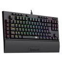 Ver imagem 2 de Teclado Usb Gamer Redragon Vishnu Rgb Mecanico Switch Vermelho K596rgb Pt-red