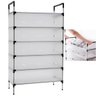 Sapateira Rack 6 Andares 18 Pares Sapato Tenis Sandalia Livro Objeto Organizaçao Hall de Entrada pra - 1