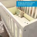 Ver imagem 6 de Quarto de Bebê com Berço Mini Cama Estante 4 Prateleiras e Trocador Kakau Retrô Espresso Móveis