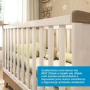 Ver imagem 7 de Quarto de Bebê com Berço Mini Cama Estante 4 Prateleiras e Trocador Kakau Retrô Espresso Móveis
