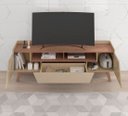 Ver imagem 3 de Rack Florença 1.8 Fendi/Freijó