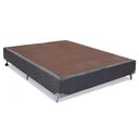 Ver imagem 1 de Cama Box Base Casal Ortobom Orthotel Luxo Gray 138x188x23