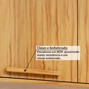Ver imagem 6 de Armário Aéreo Cozinha 80 cm Trebbiano 2 Portas 100% MDF Amêndoa - Rio Doce