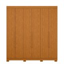 Ver imagem 2 de Guarda-Roupa de Casal 6 Portas Vinci Marrom/Cinamomo