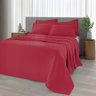 Kit Colcha Solteiro Döhler Provença Vermelho 2 Peças - 4