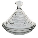 Ver imagem 1 de Potiche Redondo Home&co com Tampa Vidro 11x12x12cm Transparente Bomboniere