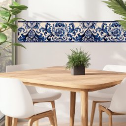 Faixa Decorativa Adesiva (autocolante) - Floral de Lisboa - 4