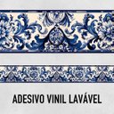 Ver imagem 3 de Faixa Decorativa Adesiva (autocolante) - Floral de Lisboa