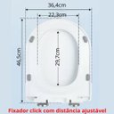 Ver imagem 7 de Assento Sanitario com Soft Close na Tampa e Assento