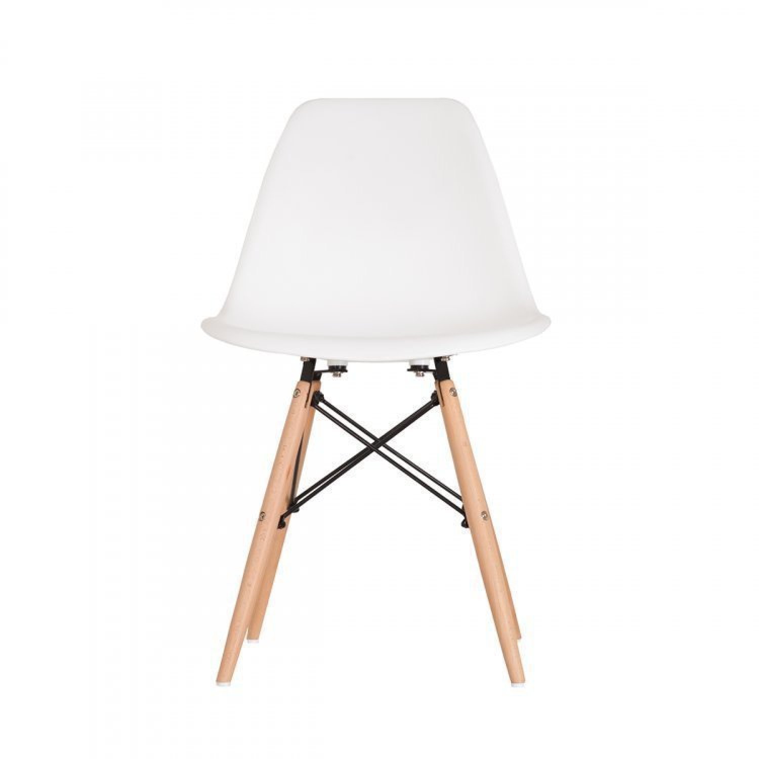 Conjunto Mesa de Jantar com 2 Banco e 2 Cadeiras Eames Base Madeira Espresso Móveis - 9