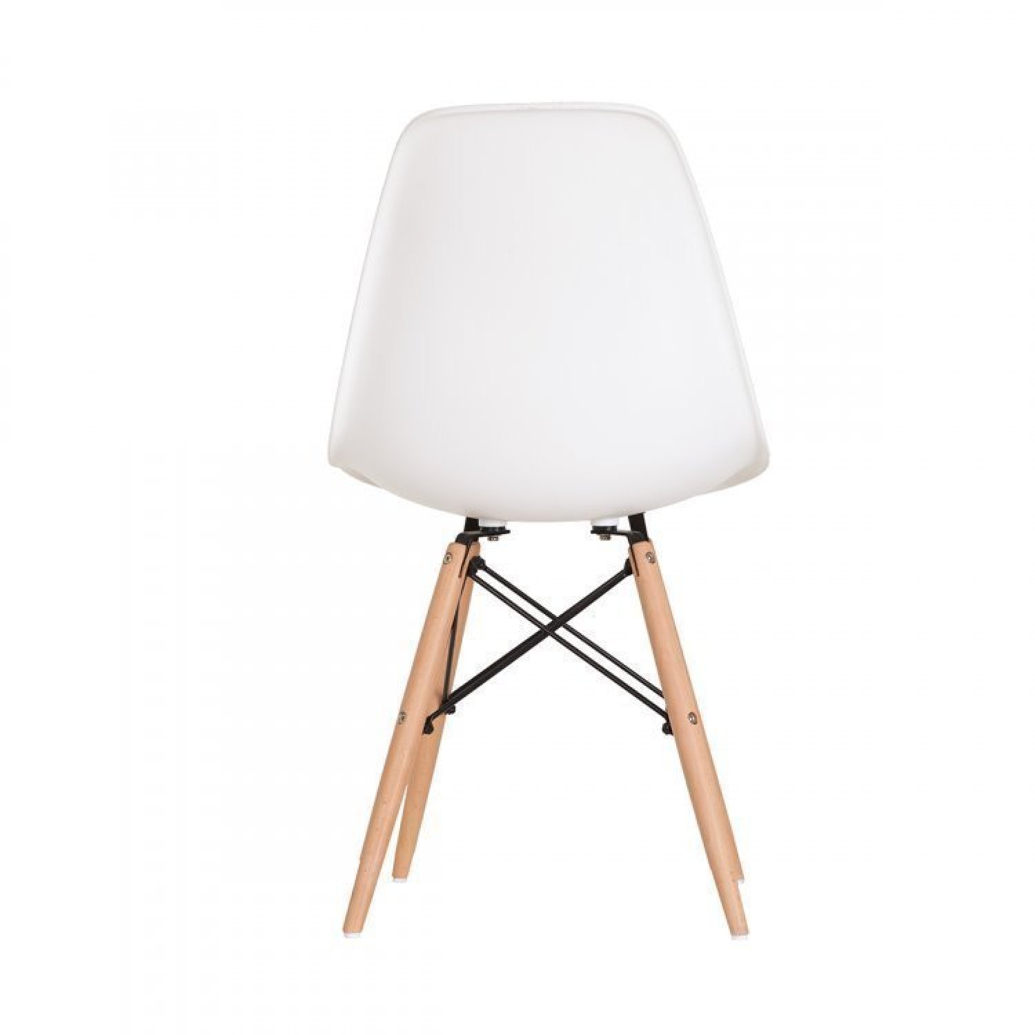 Conjunto Mesa de Jantar com 2 Banco e 2 Cadeiras Eames Base Madeira Espresso Móveis - 7