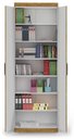 Ver imagem 3 de Organizador Delta 2 Portas para Livros e Materiais Diversos - Freijo