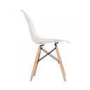 Ver mais imagens de Conjunto Mesa de Jantar com 2 Banco e 2 Cadeiras Eames Base Madeira Espresso Móveis Marrom