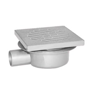Ralo Sifonado 14x14cm Regulável ABS Odem