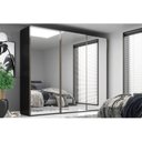 Ver imagem 1 de Guarda Roupa Casal 3 Portas com Espelho 6 Gavetas Veneto