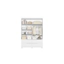 Ver imagem 4 de Guarda Roupa Solteiro 4 Portas 4 Gavetas Doble