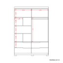 Ver imagem 7 de Guarda Roupa Solteiro 4 Portas 4 Gavetas Doble