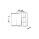 Ver imagem 3 de Espelheira para Banheiro Apollo 90