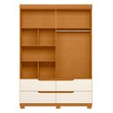 Ver imagem 5 de Guarda Roupa Solteiro 4 Portas 4 Gavetas Doble