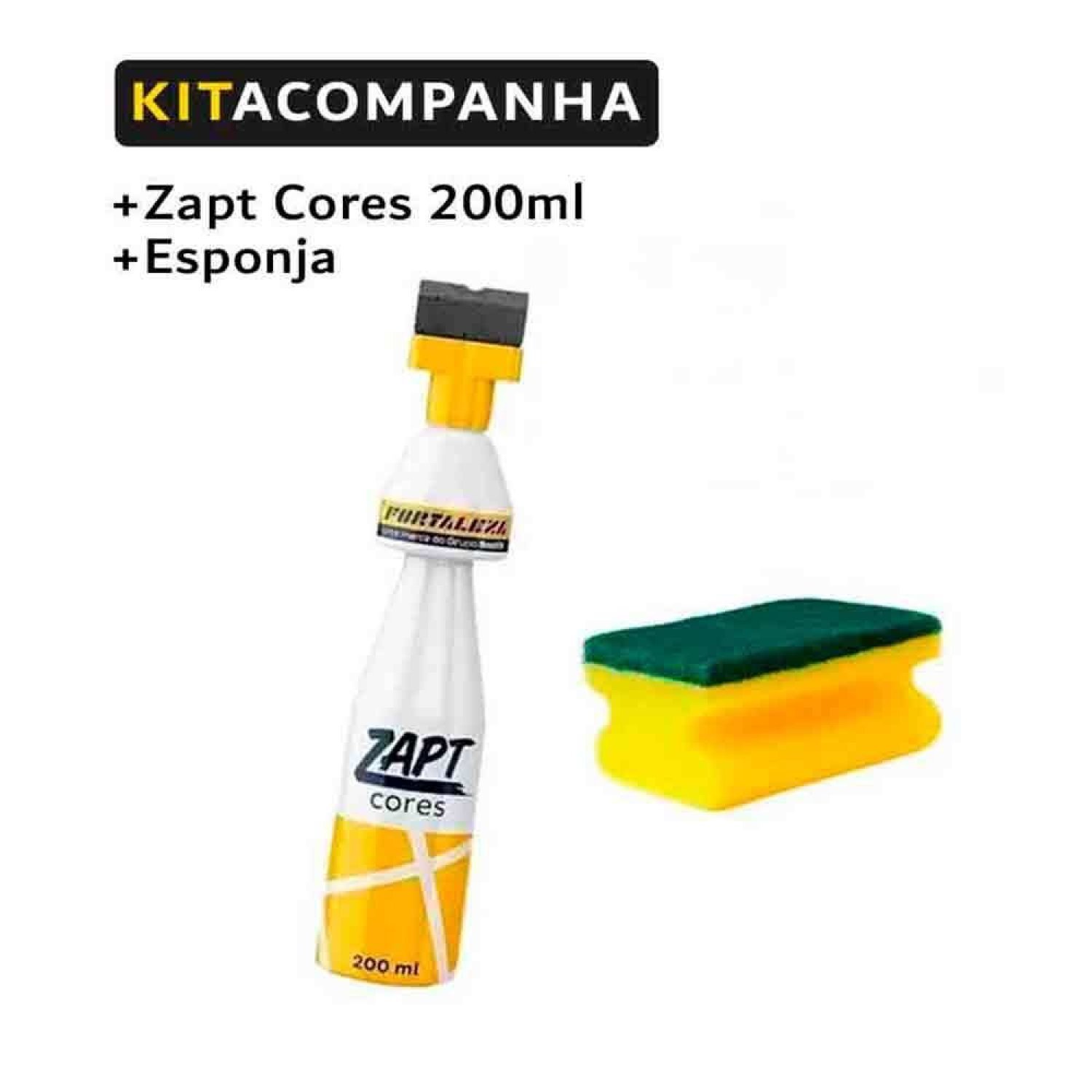 Kit Tinta para Rejunte 200ml Cinza Zapt - 4