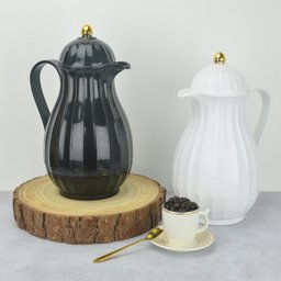 Garrafa Térmica Jumeirah Clássica 1l com Ampola Lyor:preto - 2