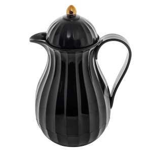 Garrafa Térmica Jumeirah Clássica 1l com Ampola Lyor:preto