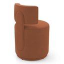 Ver imagem 3 de Kit 02 Puffs Decorativos Orgânicos Living Melis Minimalista Veludo Terracota - Desk Design