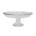 Ver imagem 2 de Porta Bolo Torta 20cm Bubbles Cristal Pearl Wolff 9×19,5cm