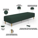 Ver imagem 7 de Puff Decorativo Bali W01 Pés Palito 170x60cm Suede Verde Musgo - Lyam Decor