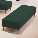 Ver imagem 6 de Puff Decorativo Bali W01 Pés Palito 170x60cm Suede Verde Musgo - Lyam Decor
