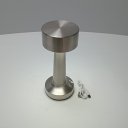Ver imagem 2 de Luminaria de Mesa Decorativo Enfeite Led Usb Home&co Metal 22x9x9cm Prata