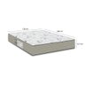 Colchão Casal e-Shop Casa D33 One Face - 17x138x188cm - Suede Bege - 4