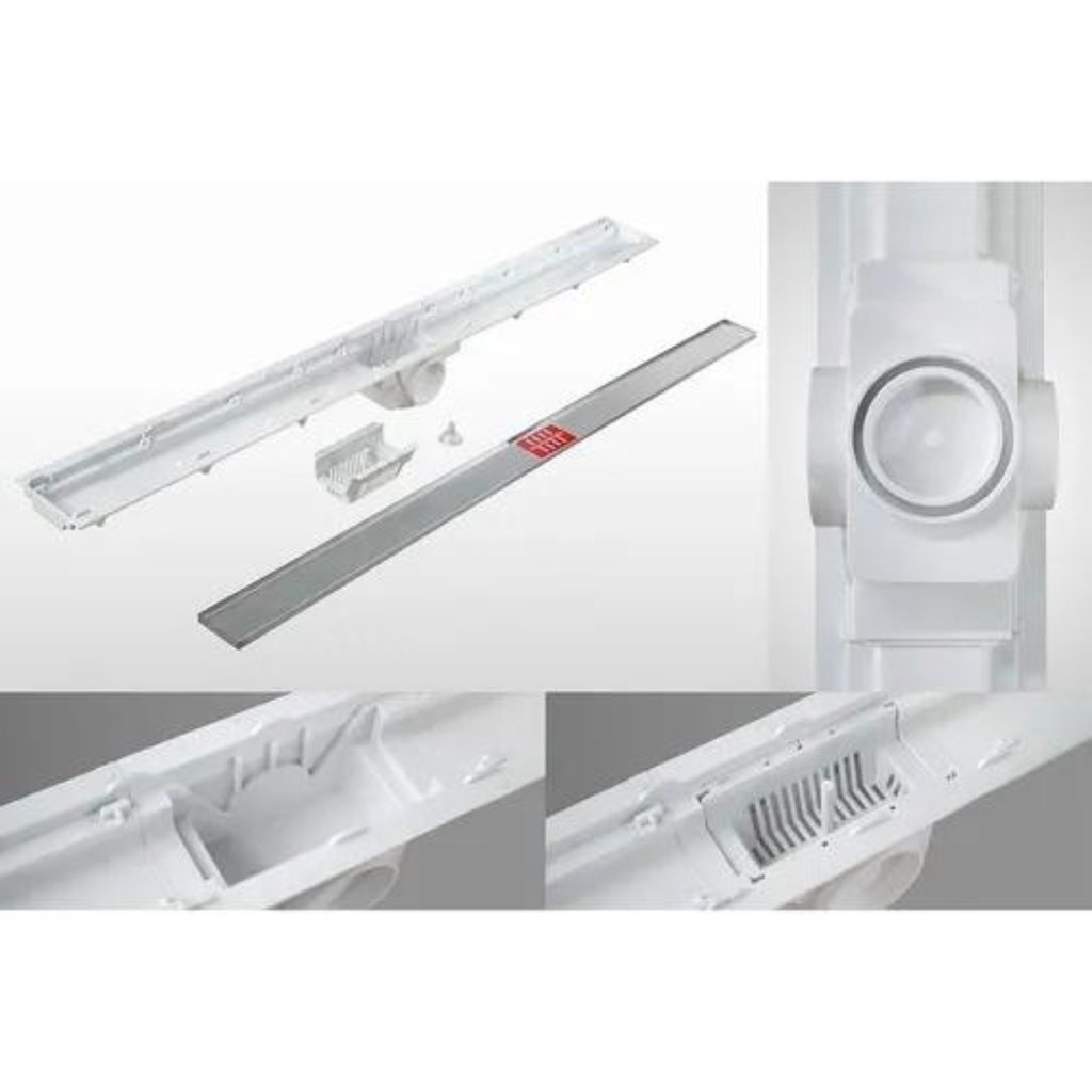 Ralo Oculto para Área Externa e Interna: 6x50 Linear - 1