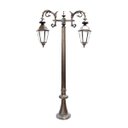 Ver imagem 1 de Poste de Jardim Firenze 02 Luminária Italiana Alumínio 246cm