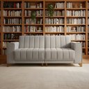 Ver imagem 1 de Sofá Living 4 Lugares 200cm x 83cm Oslo Cinza