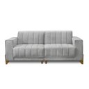 Ver imagem 7 de Sofá Living 4 Lugares 200cm x 83cm Oslo Cinza