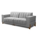 Ver imagem 2 de Sofá Living 4 Lugares 200cm x 83cm Oslo Cinza