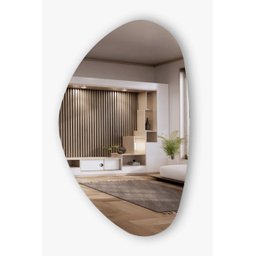 Espelho Decorativo Orgânico 72x56 Moderno - 2