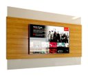 Ver imagem 1 de Painel para TV Wall/Limit 1.8 Off White com Nature - MoveisAqui