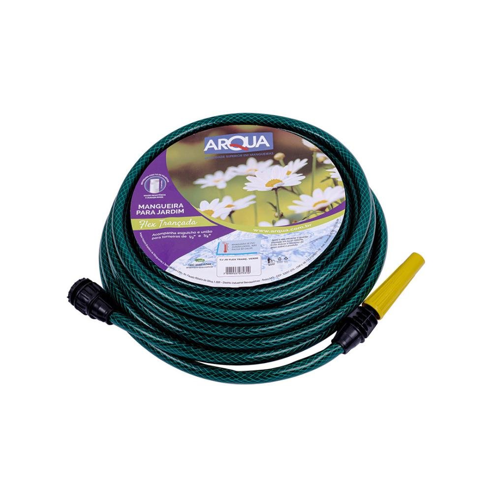 Mangueira de jardim flexível c/ engate com 10m - Arqua | MadeiraMadeira